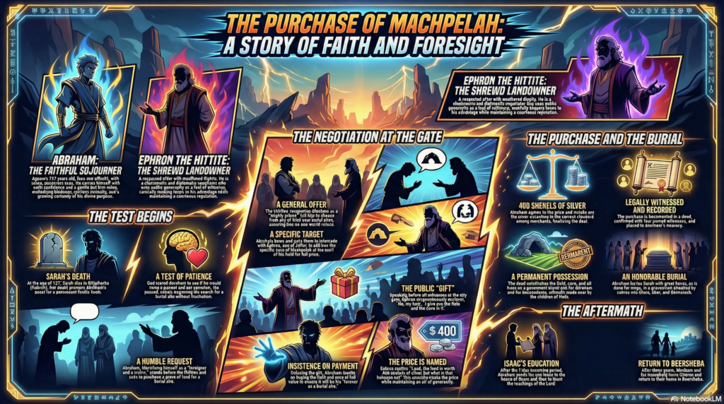 34 Well of the Oath - Abraham Buys Machpelah