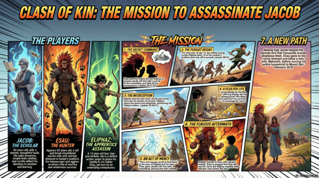48 Assassination Attempt - Clash of Kin Assassinating Jacob