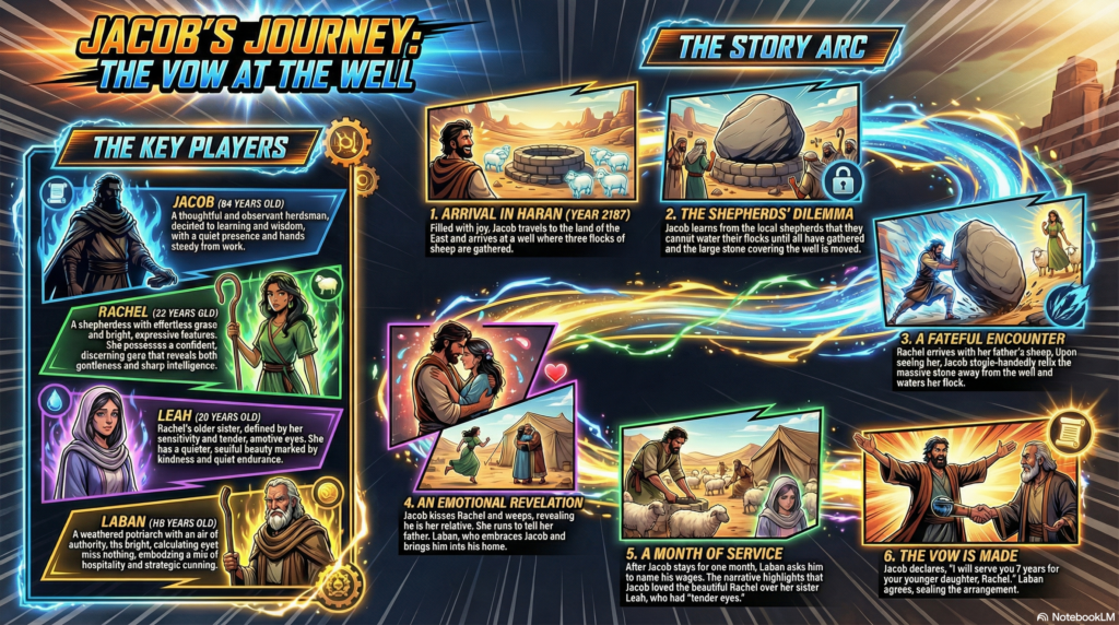 50 The Vow - Jacobs Vow at the Well