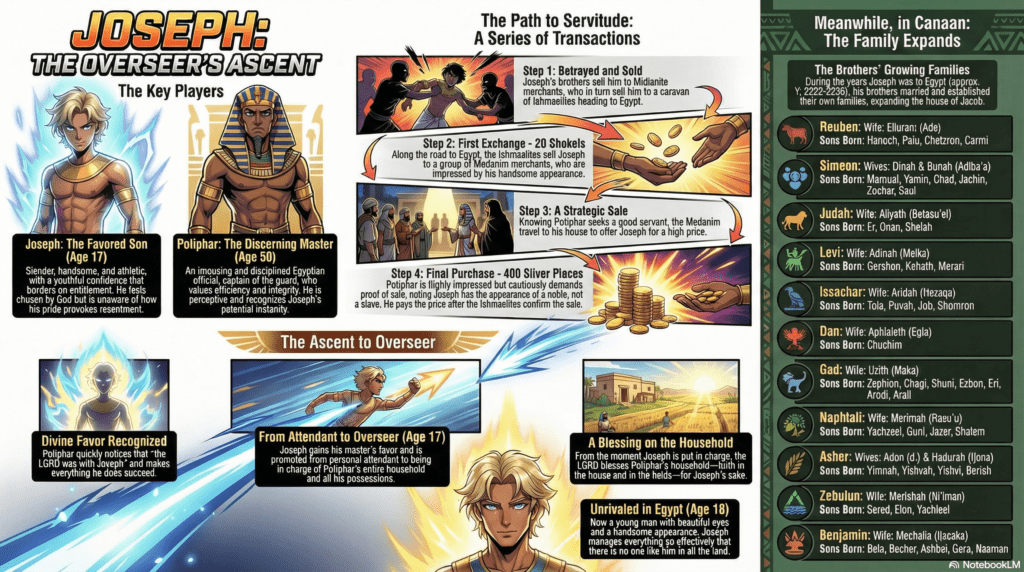 65 Overseer - Joseph Betrayal Slavery and Ascent