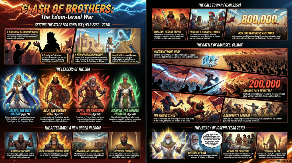 80 Disaster - Clash of Brothers Edom-Israel War