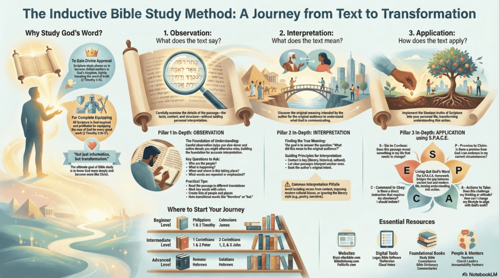 Bible Study - A Journey from Text to Transformation
