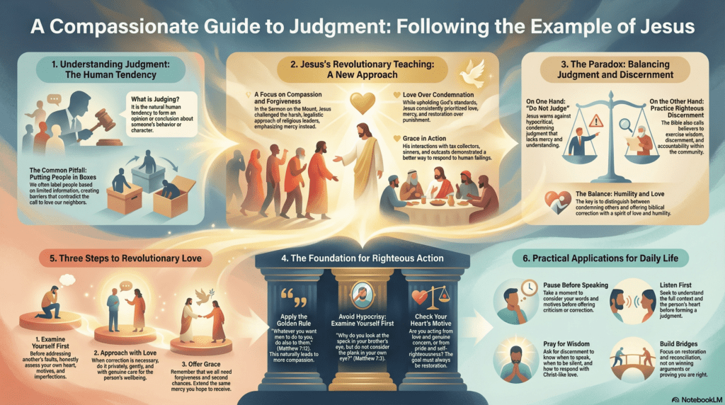 Judging Others - Following the Example of Jesus