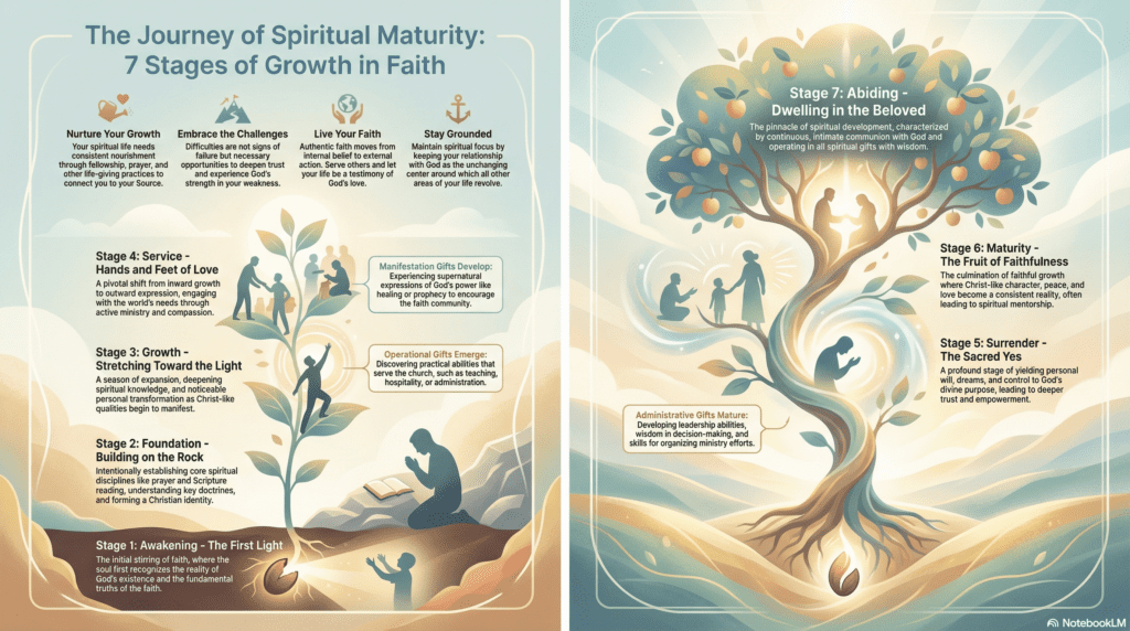 Spiritual Growth and Maturity - 7 Stages of Growth in Faith