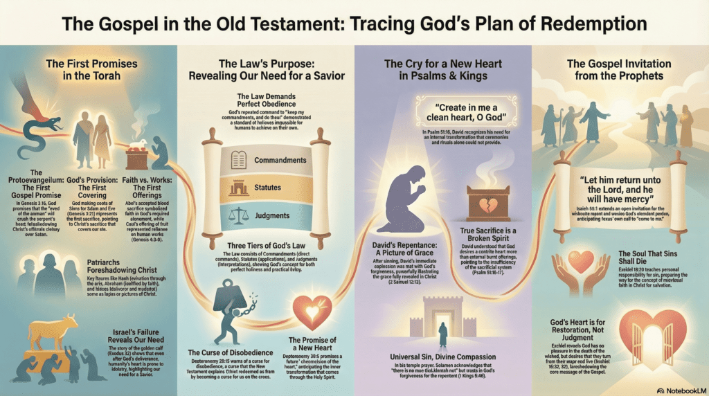 The Gospel in the Old Testament - Tracing Gods Plan of Redemption